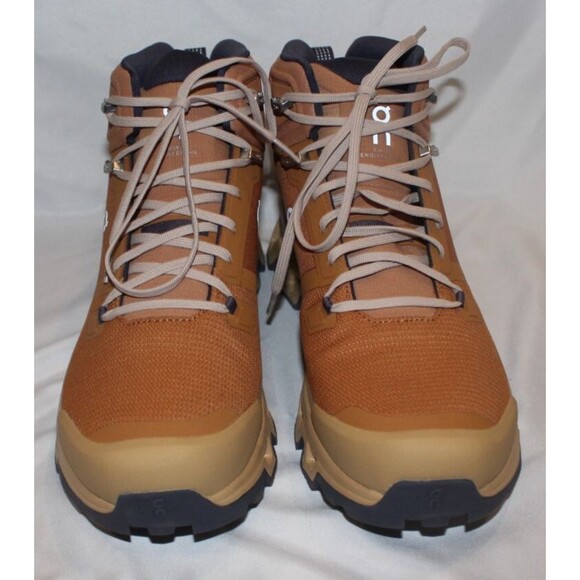 On Cloud Men's Cloudrock 2 Waterpro Hiking Athletic Sneakers ALMOND/DUNE SZ 14 - Picture 3 of 6